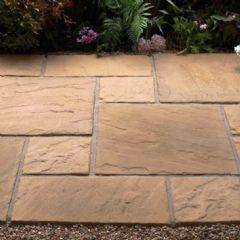 Deco-Pak Oxford Patio Pack - Antique Buff - 9 sqm