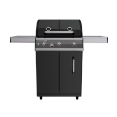 OutdoorChef Dualchef 325 Gas 2-Zone Barbecue - Black