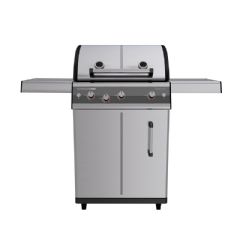 OutdoorChef Dualchef 325 Gas 2-Zone Barbecue - Silver