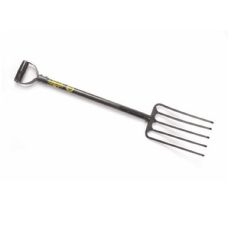 Lasher Tools Heavy Duty 5 Prong Steel Shaft Fork