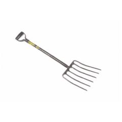 Lasher Tools Heavy Duty 6 Prong Stable Fork