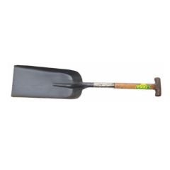 Lasher Tools Loco Firing Shovel with Wooden Handle and Shaft