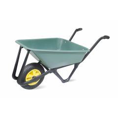 Lasher Tools Ecobarrow with HDPE Poly Pan and Pneumatic Wheel