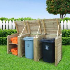 Rutland County Morcott Triple Combo Bin Storage Unit