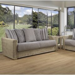 Desser Burford Scatter Cushion Back 3 Seater Suite - B Grade Fabric Cushions