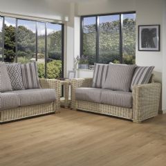 Desser Burford Scatter Cushion Back 2 Seater Suite - A Grade Fabric Cushions