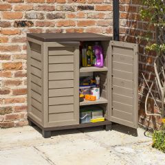 Rowlinson Plastic Utility Cabinet - W2.5ft x H3ft