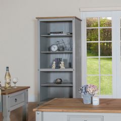 Core Products Corona Grey Tall Bookcase