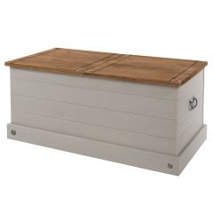 Core Products Corona Grey Sliding Top Storage Trunk