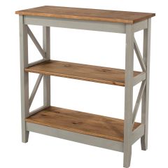 Core Products Corona Grey 3 Tier Wide Shelf Unit