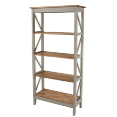 Core Products Corona Grey 5 Tier Wide Shelf Unit