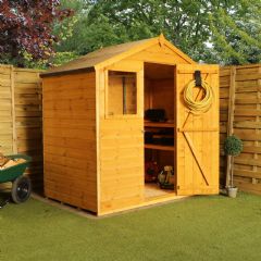 Mercia Shiplap Apex Shed - W6ft x D4ft