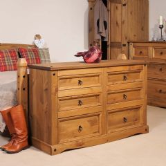 Core Products Corona 3 and 3 Wide Chest of Drawers