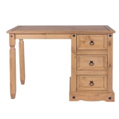 Core Products Corona Single Pedestal Dressing Table