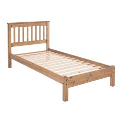 Core Products Corona Slatted Low End Single Bed