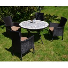Europa Leisure Cordoba 4 Seater Dining Set