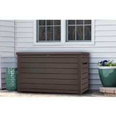 Keter XXL 870L Deck Storage Box - Brown
