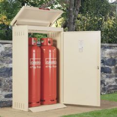 Asgard Asgas 94 Secure Gas Bottle Storage - Ivory