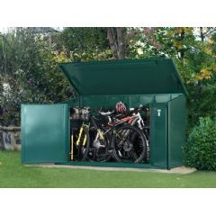 Asgard Access Plus Pent Shed - Green - W7ft x D3ft