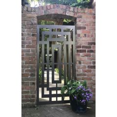 Parallax Box Maze Zinc Plated Wall Panel