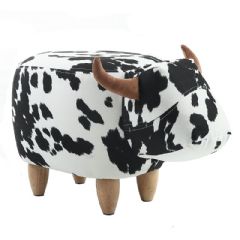 Gardeco Spotted Cow Indoor Footstool