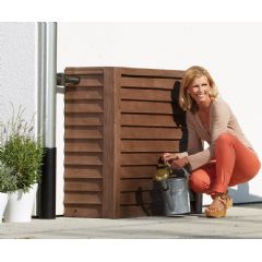 Graf Woody Wall Tank - 350L - Darkwood