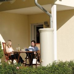 Graf Column Water Tank - 2000L - Sandstone