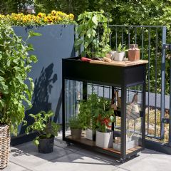 Juliana Vertical Greenhouse and Potting Table