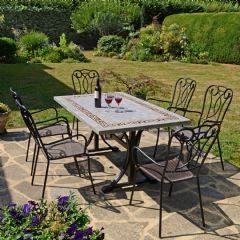 Europa Leisure Burlington Verona 6 Seater Dining Set