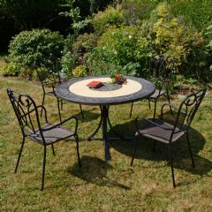 Byron Manor St Malo Verona 4 Seater Dining Set