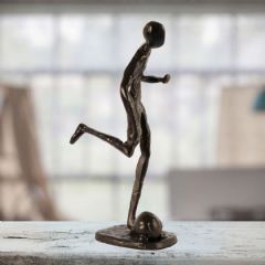 Elur Footballer Iron Figurine
