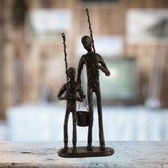 Elur Fishing Trip Iron Figurine