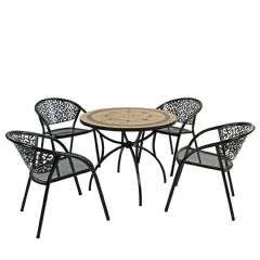 Europa Leisure Rochmond Florance 4 Seater Dining Set
