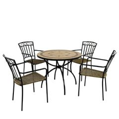 Europa Leisure Richmond Modena 4 Seater Bistro Set