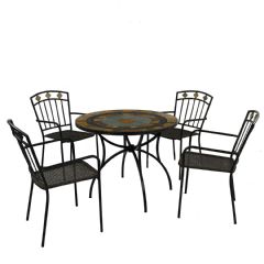 Europa Leisure Villena Malaga 4 Seater Dining Set