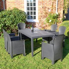 Europa Leisure Salerno Sicily 6 Seater Dining Set