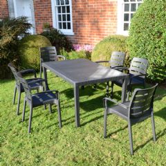 Europa Leisure Salerno Siena 6 Seater Dining Set