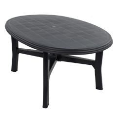 Trabella Teramo 165cm Dining Table - Anthracite