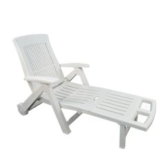 Trabella Porenza Lounger - White