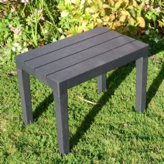 Trabella Roma Single Seater Bench - Anthracite - Pack of 2