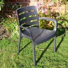 Trabella Siena Chair - Anthractie - Pack of 2