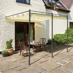 Greenhurst Retractable Roof Gazebo - W300cm x D250cm