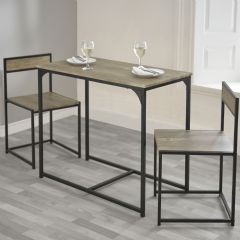 Greenhurst Kubik Compact 2 Seater Indoor Dining Set