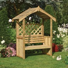Rowlinson Salisbury 2 Seater Arbour Bench