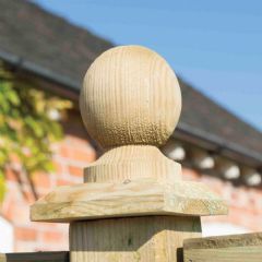 Rowlinson Ball Post Cap - Green