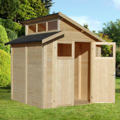 Rowlinson Skylight Shed - Natural - W7ft x D7ft