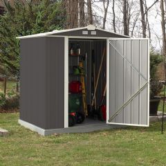 Rowlinson Ezee Metal Apex Shed - W6ft x D5ft