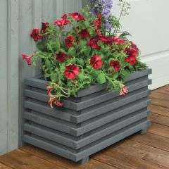 Rowlinson Sorrento Rectangular Planter - W59cm x D34cm x H33cm