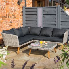 Rowlinson Hanoi Corner 4 Seater Corner Lounge Set