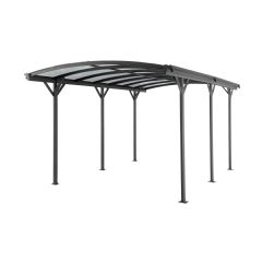Kingston Curved Carport - W10ft x D16ft